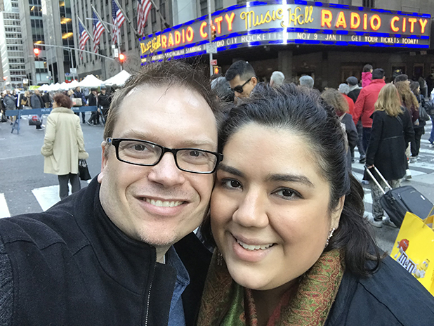 David & Andrea in New York City